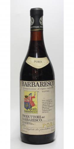 Barbaresco Riserva Pora 1974 picture