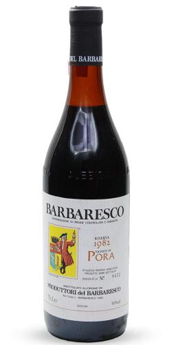 Barbaresco Riserva Pora 1982 picture