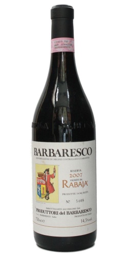 Barbaresco Riserva Rabajà 2007 picture