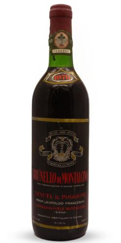 Brunello di Montalcino 1970 picture