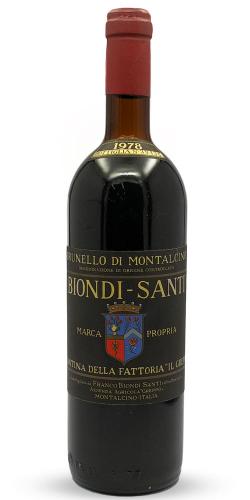 Brunello di Montalcino 1978 picture