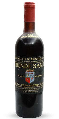 Brunello di Montalcino 1981 picture