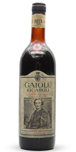 Chianti Classico Gaiole 1971 picture