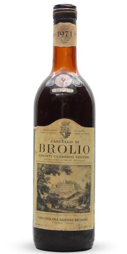 Chianti Classico Vecchio Brolio 1971 picture