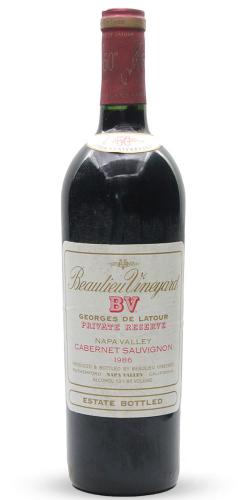 Georges de Latour Private Reserve Cabernet Sauvignon 1986 picture