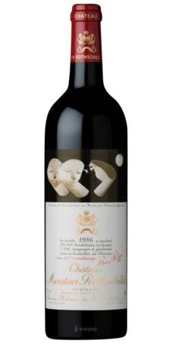 Mouton-Rothschild 1986 picture