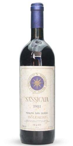 Sassicaia 1981 picture